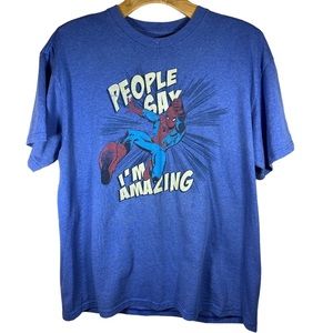 "PEOPLE SAY I'M AMAZING" Spiderman Graphic Tee